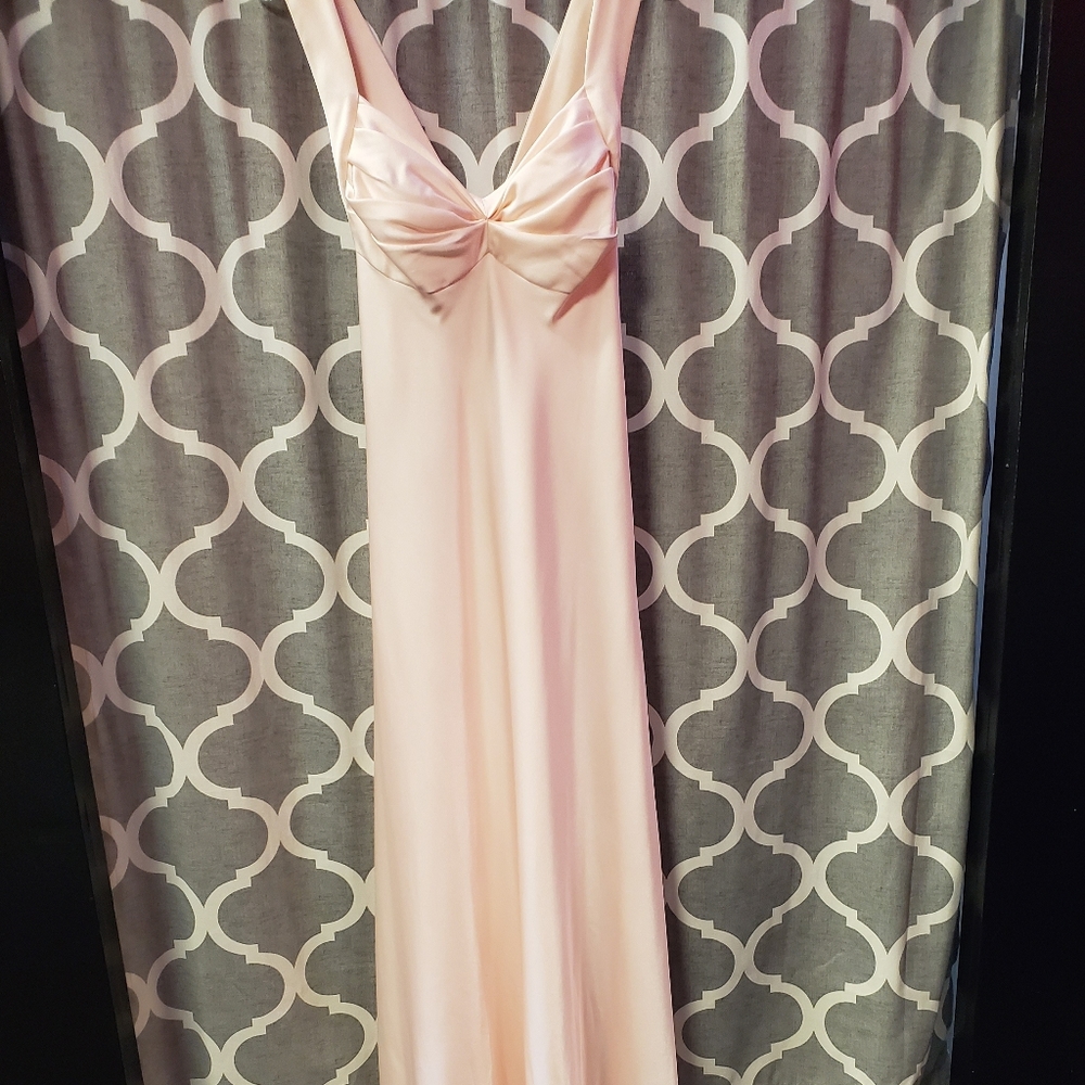 Satiny Calvin Klein Dress
